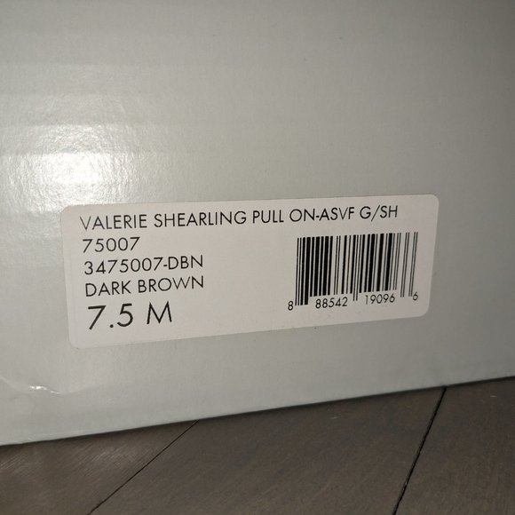 Frye "Valerie" leather pull-on boots, shearling-lined - Picture 5 of 6